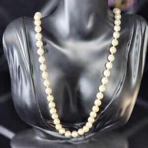 Vintage Roman Jewelry Company RMN Faux Pearl Necklace